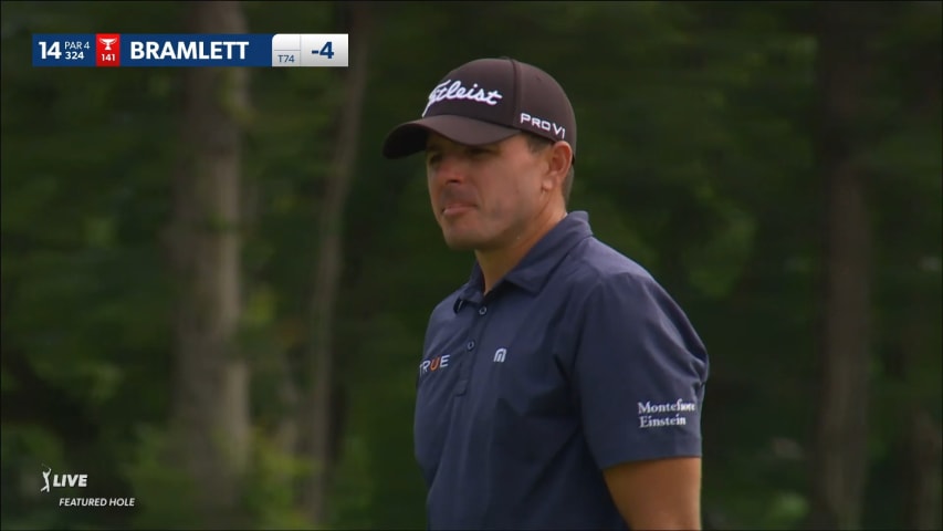 Joseph Bramlett converts birdie at THE CJ CUP