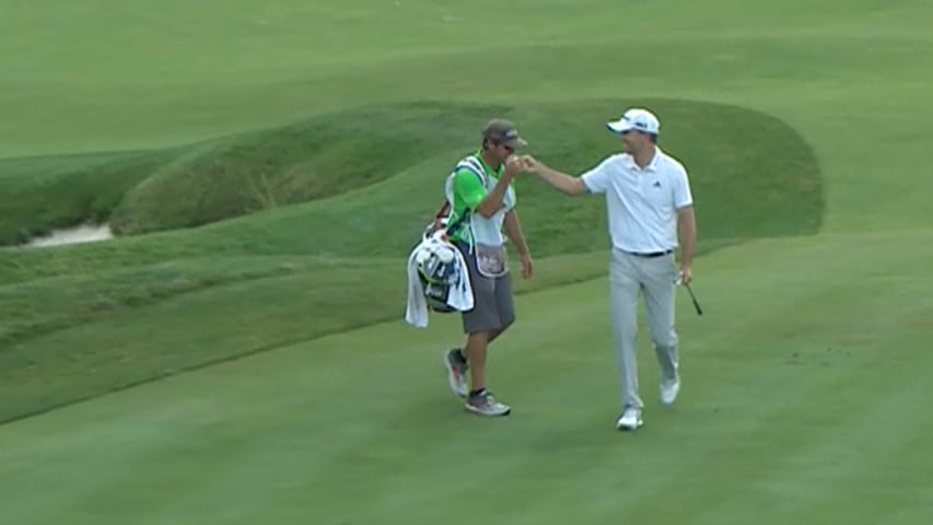 Martin Laird's magical birdie on No. 14 at Quicken Loans