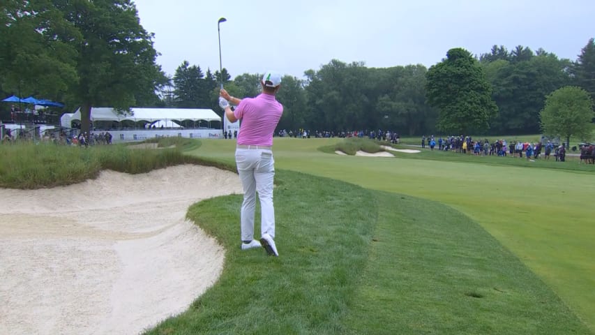 Ben Griffin throws a dart to set up birdie at RBC Canadian