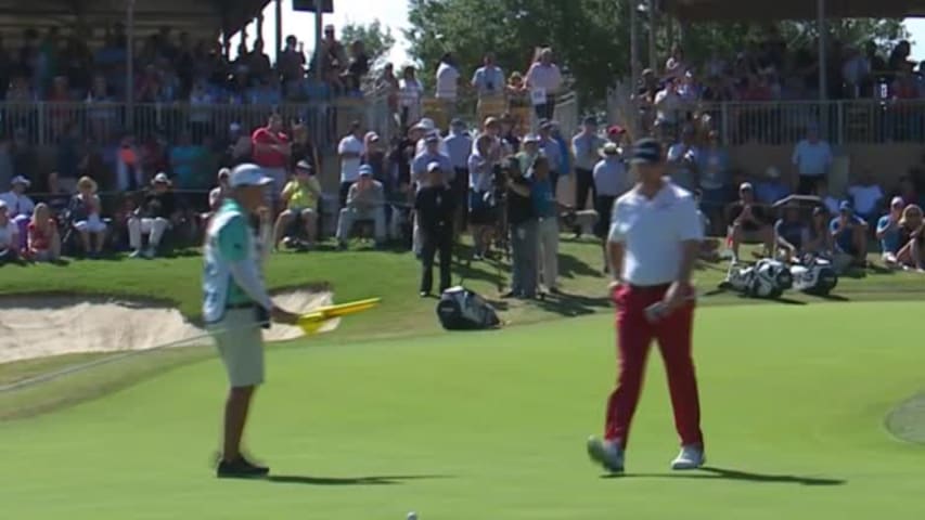 Trey Mullinax adds touch to set up birdie at Valero