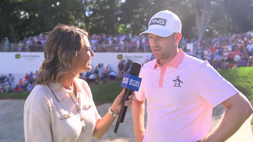 Brian Campbell’s interview after winning John Deere