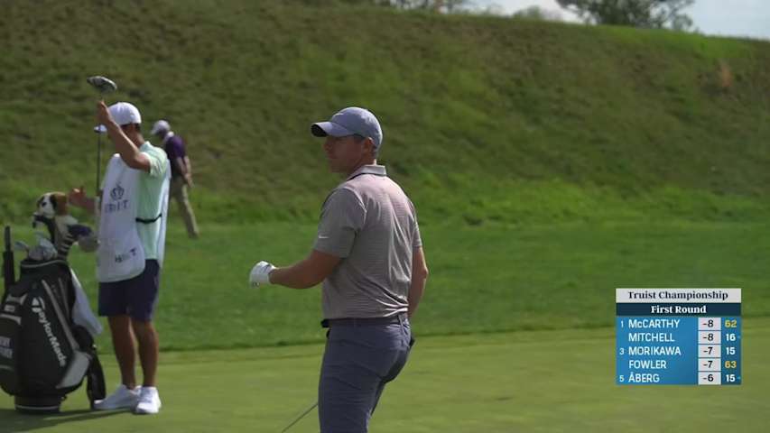 Rory McIlroy cards another back-nine birdie at Truist Championship