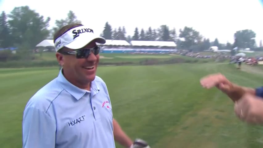 Brandt Jobe holes out for eagle at Shaw Charity