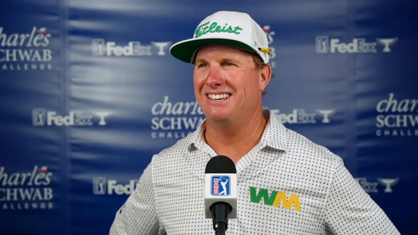 Charley Hoffman’s interview after Round 1 of Charles Schwab