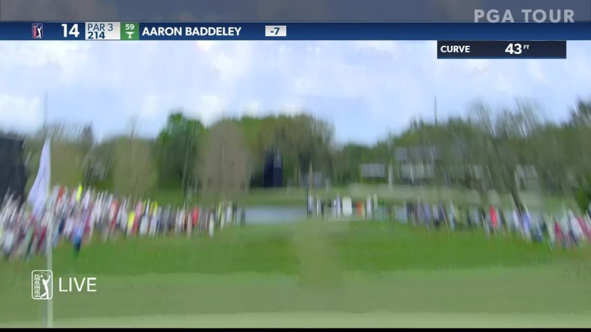 Aaron Baddeley uses nice tee shot to set up birdie at Arnold Palmer