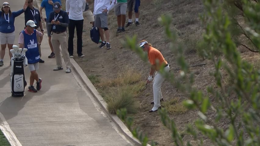 Miguel Angel Jimenez is a magician at Invesco QQQ