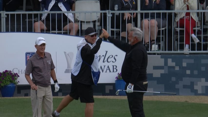 Darren Clarke's ace at the Cologuard Classic