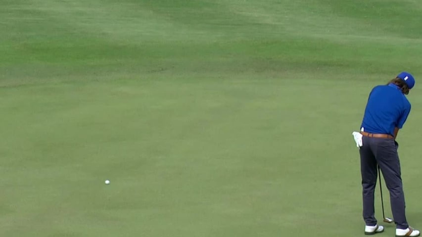 Joey Garber’s solid birdie putt at Puerto Rico