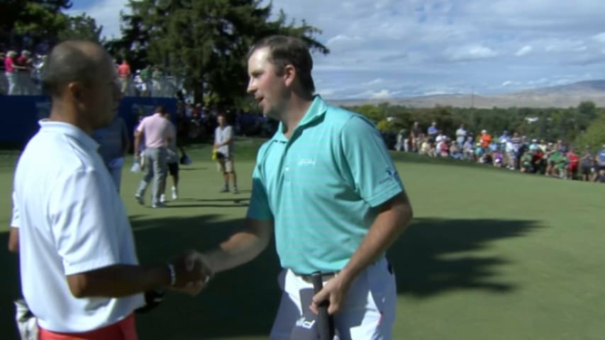 Michael Thompson wins the Albertsons Boise Open