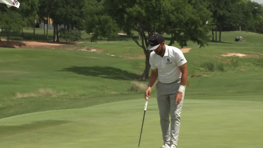 Hayden Buckley taps in for birdie at THE CJ CUP