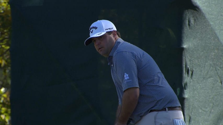 Jonathan Randolph's hybrid hole-out at Sanderson Farms