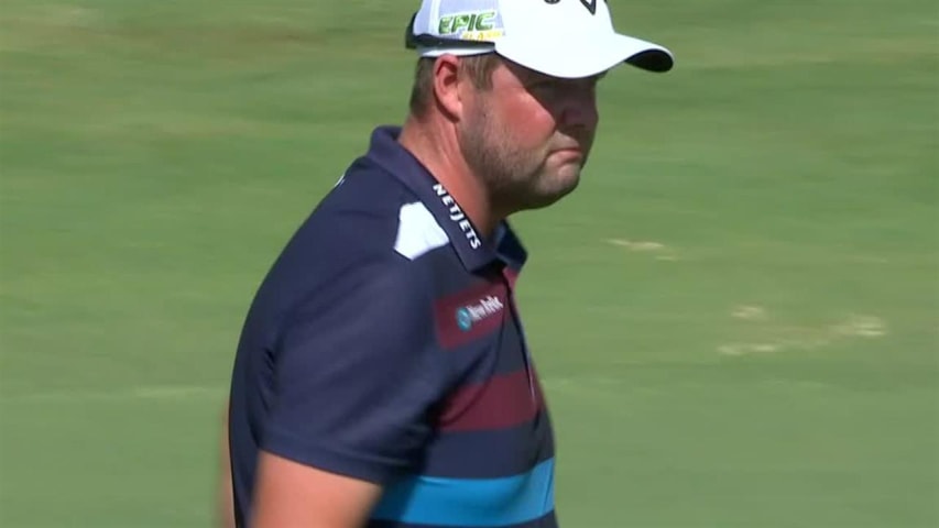 Marc Leishman gets up-and-down for birdie at WGC-FedEx St. Jude