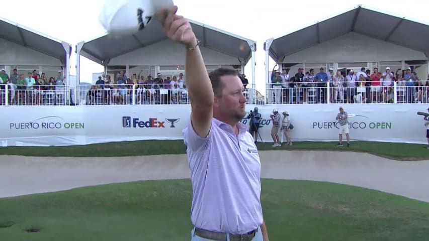 Brice Garnett claims victory on fourth playoff hole at Puerto Rico