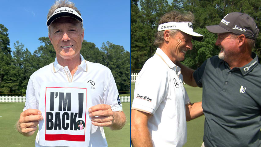 Bernhard Langer returns from Achilles injury at Insperity Invitational