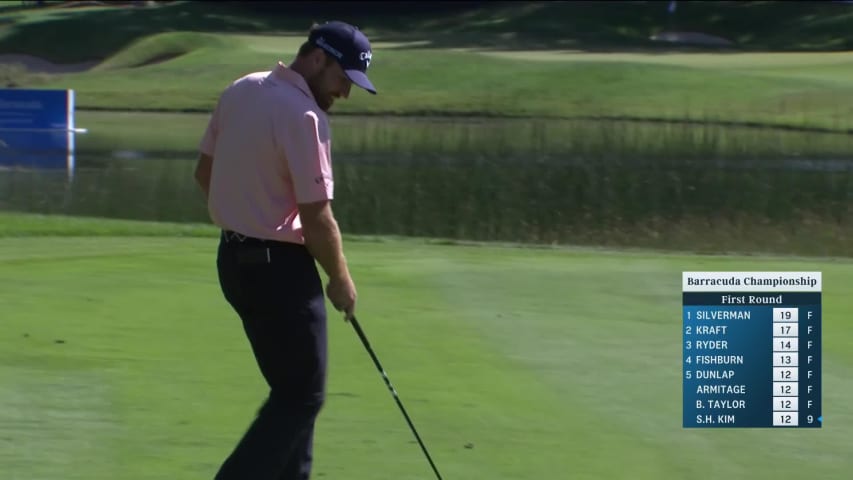 Robby Shelton’s great fairway wood from divot sets up birdie at Barracuda