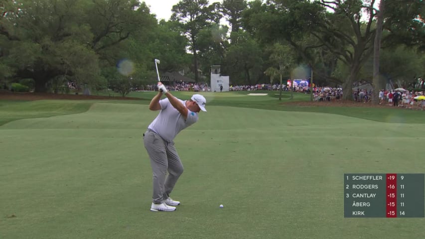 Sepp Straka makes birdie on No. 10 at RBC Heritage