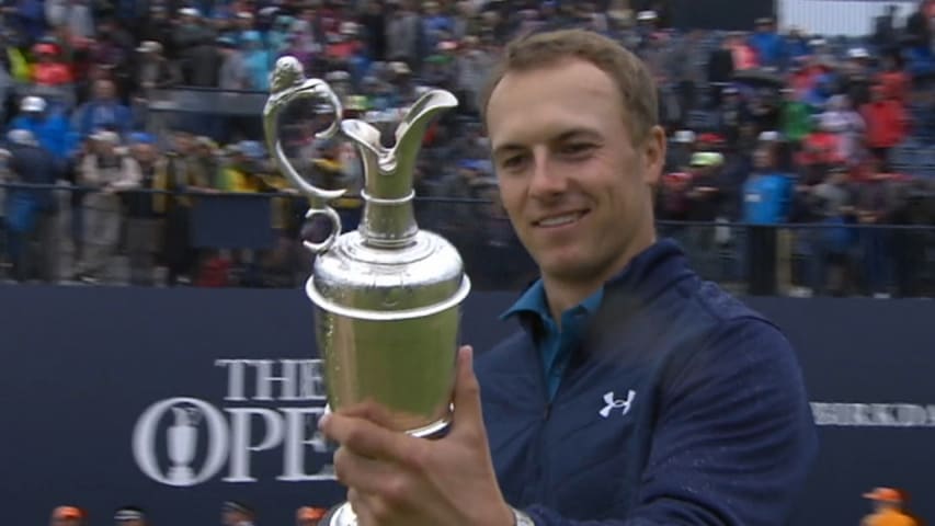 Jordan Spieth wins The Open