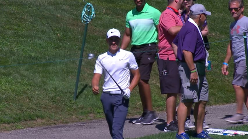 Cameron Champ's ace on No. 15 at LECOM Health