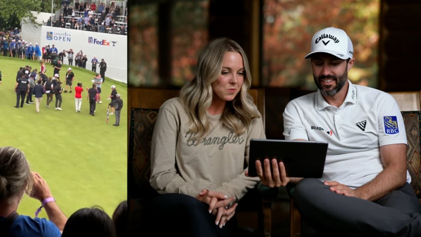 The Hadwins react to the tackle from RBC Canadian Open