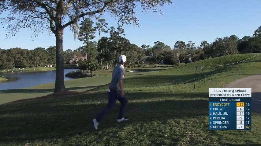 Harrison Endycott makes extraordinary putt at PGA TOUR Q-School