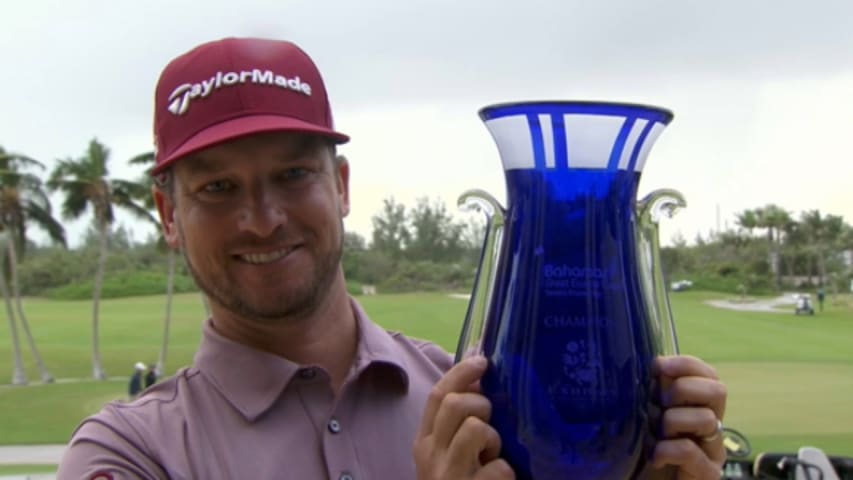 Kyle Thompson wins the Bahamas Great Exuma Classic