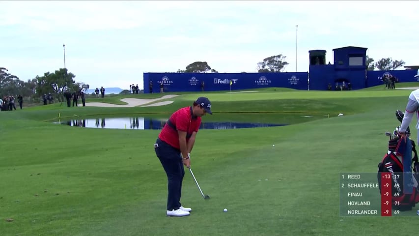 Patrick Reed birdies to seal win at the Farmers Insurance Open