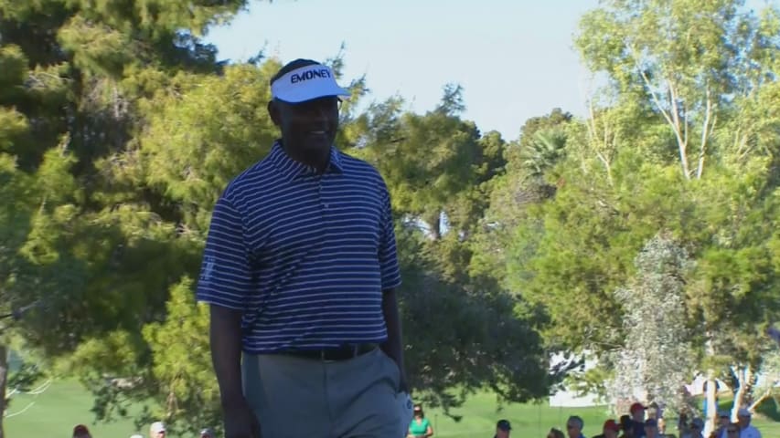 Vijay Singh's long-range birdie leads Shots of the Week