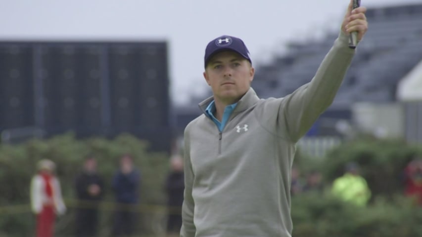 Jordan Spieth's clutch birdie on No. 16 at The Open