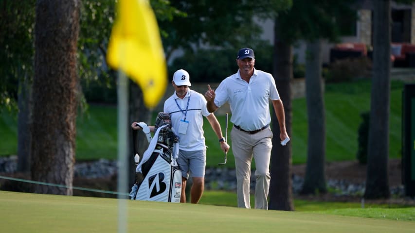 Matt Kuchar shares reason for Monday finish at Wyndham