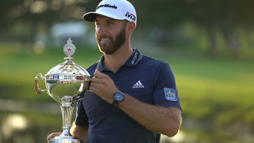 Dustin Johnson's highlights Rounds 1-4 from RBC Canadian Open