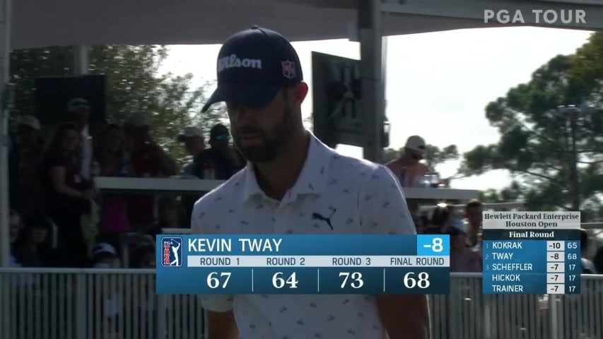 Kevin Tway makes birdie on No. 18 in Round 4 at Houston Open