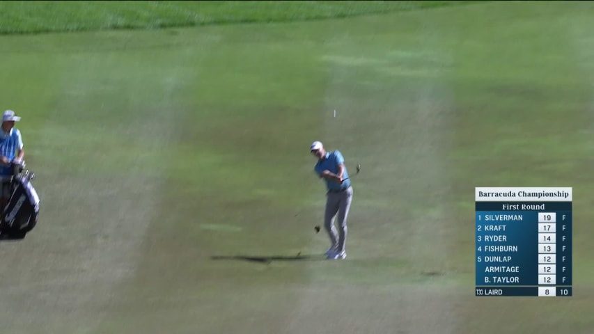 Martin Laird flips wedge and uses slope to set up birdie at Barracuda