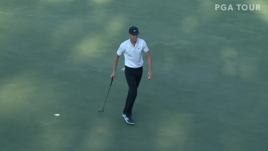 Cameron Davis makes birdie after strong approach on No. 16 in Round 4 at Sanderson Farms