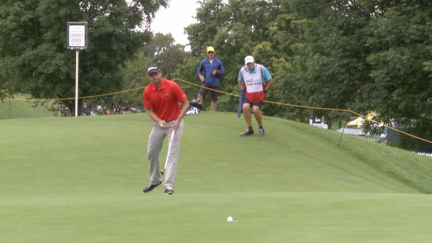 Ben Silverman second eagle of the round is your Shot of the Day