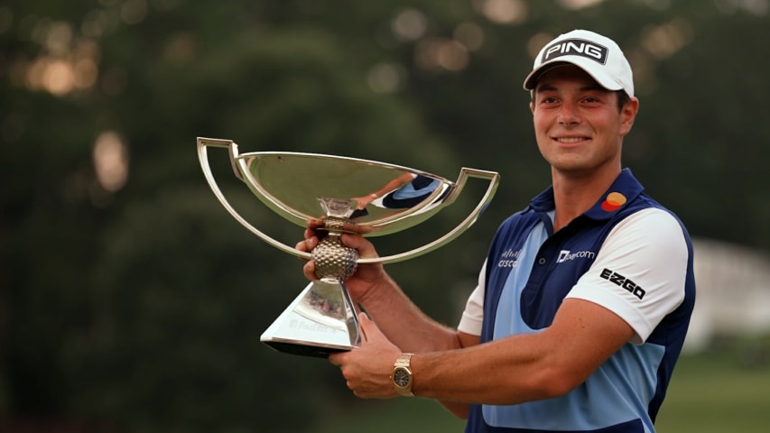 Viktor Hovland’s roller-coaster journey to the FedExCup Playoffs