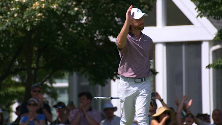 Tommy Fleetwood’s 66-foot birdie is the Shot of the Day