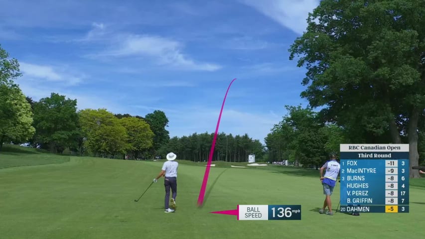 Joel Dahmen nearly makes albatross to set up tap-in eagle at RBC Canadian