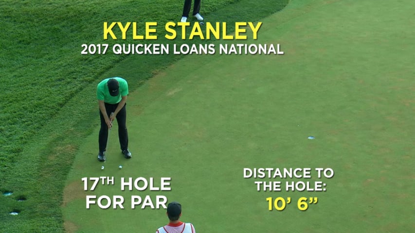 By the Numbers: Kyle Stanley gets it done at Quicken Loans