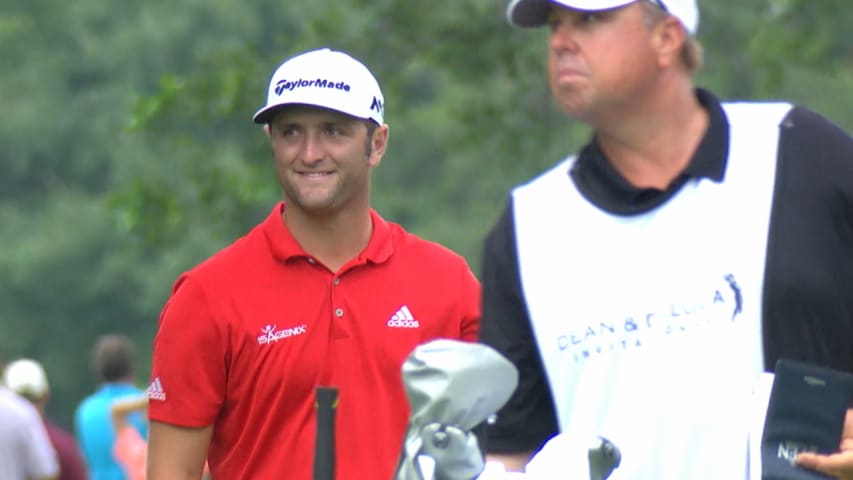 Jon Rahm's sensational approach leads to birdie at DEAN & DELUCA