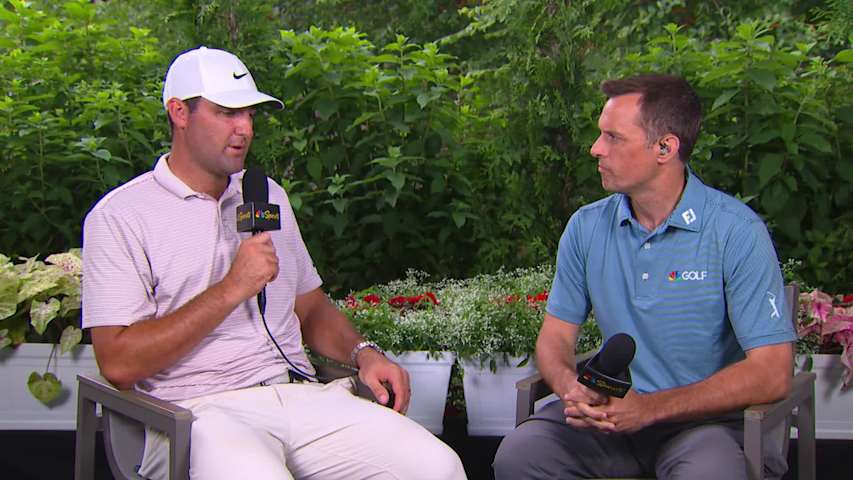Scottie Scheffler’s interview after Round 1 of Travelers