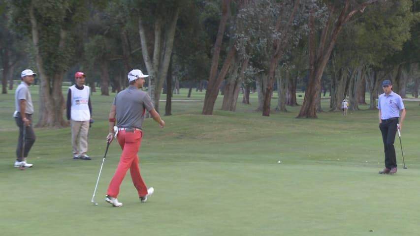 Roger Sloan's 56-foot monster putt is the Shot of the Day