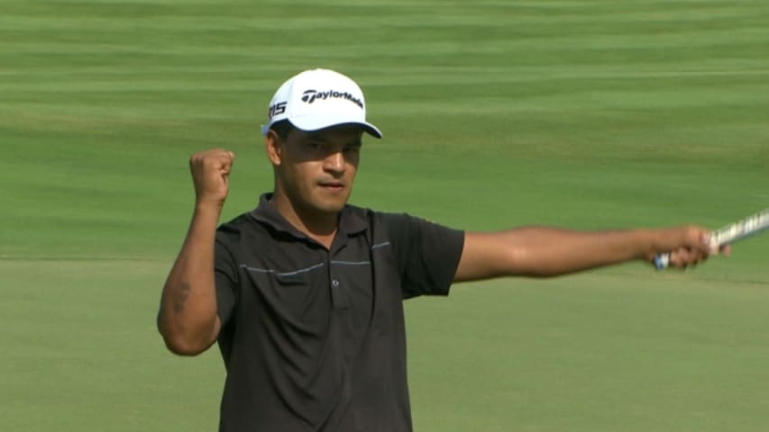 Fabian Gomez's exceptional putt on 72nd hole to win the FedEx St. Jude Classic