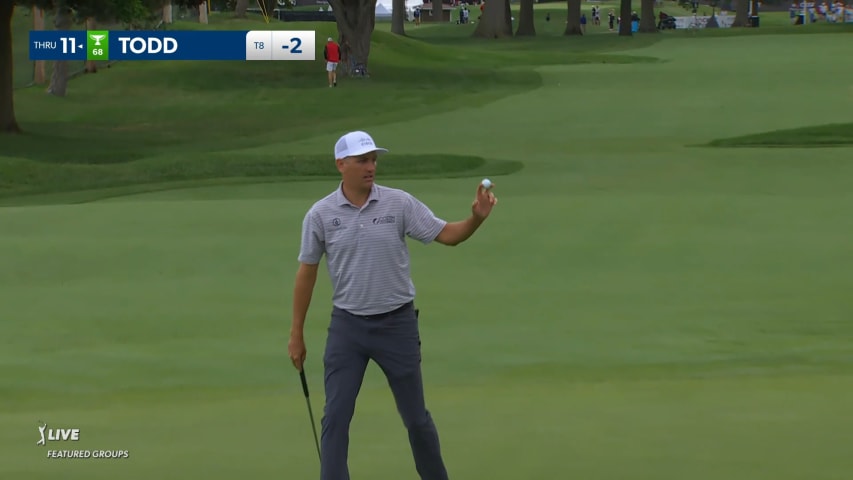 Brendon Todd's dialed-in approach leads to birdie at Rocket Mortgage