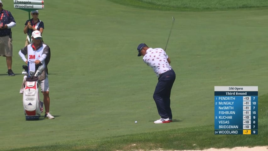 Gary Woodland's stellar eagle hole-out at 3M Open