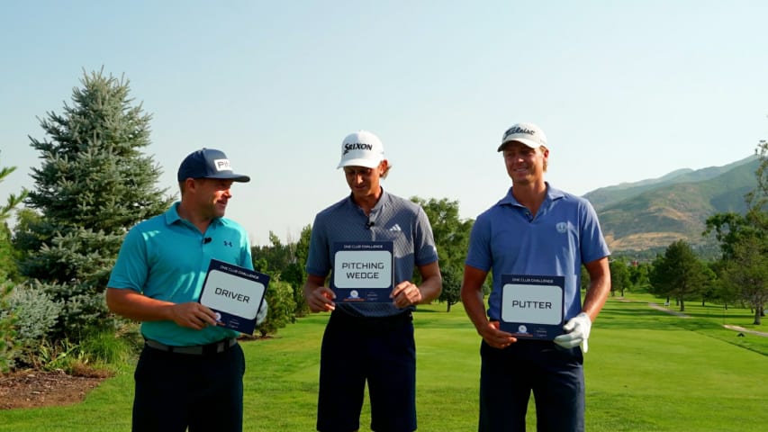 One-club challenge for charity at Utah Championship