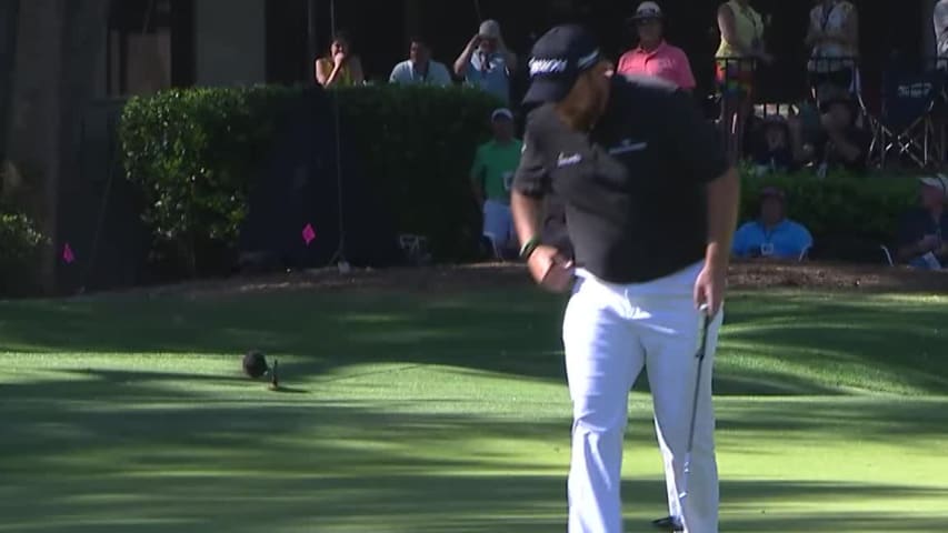 Shane Lowry’s 28-foot birdie putt at RBC Heritage