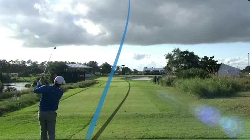 Charles Howell III sticks tee shot to set up birdie at The RSM Classic