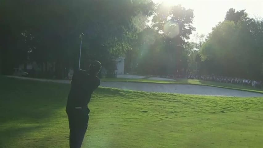 Patrick Reed's approach 3 feet leads to birdie at WGC-Mexico
