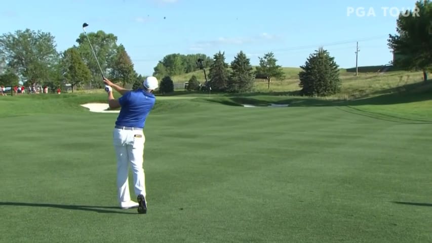 David Skinns uses nice approach to set up birdie at Pinnacle Bank