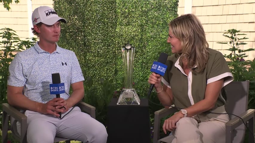 Maverick McNealy's interview after Round 3 of 3M Open 